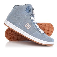 Кеды кроссовки высокие женские DC Rebound High Tx Navy/Gum