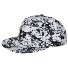 Бейсболка с прямым козырьком DC Filth Lily White Storm Pri