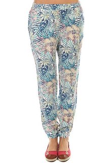 Штаны прямые женские Roxy Easy Peasy Pant Marshmallow Beyond