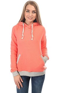 Толстовка кенгуру женская Roxy Shoalhoodie Georgia Peach