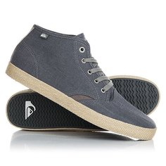 Кеды кроссовки высокие Quiksilver Shorebrkmidesp Grey