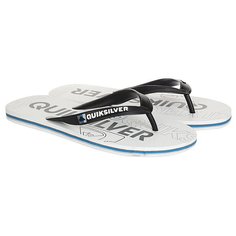 Вьетнамки Quiksilver Molokai Nitro Black/White