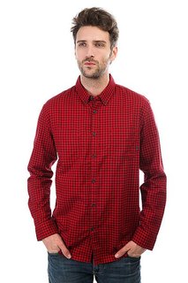 Рубашка в клетку Quiksilver Fortenightsls Port Royale Gingham