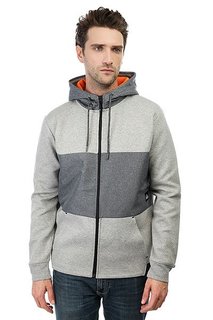 Толстовка классическая Quiksilver Highlandgaze Light Grey Heather