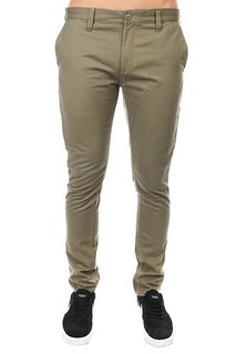 Штаны узкие DC Shoes Skinny Slim Dusky Green