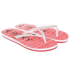 Вьетнамки женские Roxy Rg Pebbles Bright Red
