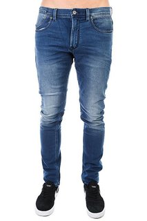 Джинсы прямые Quiksilver Biscanson True Blue