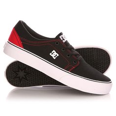Кеды кроссовки низкие детские DC Trase Tx B Shoe Black/Red