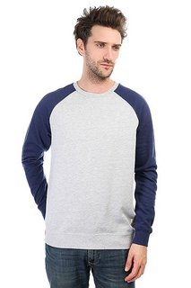 Толстовка свитшот DC Rebel Crew Ragl Grey Heather/Summer