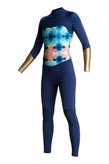 Гидрокостюм (Комбинезон) женский Roxy 32 Pop Bz Gbs Blue Depths