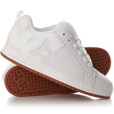 Кеды кроссовки низкие DC Court Graffik White/Gum