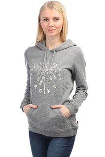 Толстовка кенгуру женская Roxy Cruisernighta Charcoal Heather