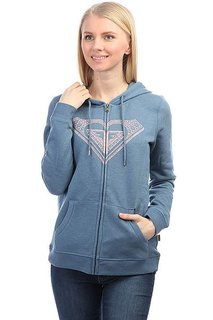 Толстовка классическая женская Roxy Cruisernightzip Captains Blue