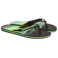 Вьетнамки Quiksilver Molokaiholddown Black/Green