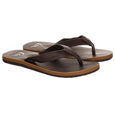 Вьетнамки Quiksilver Molokai Nubuck Demitasse - Solid