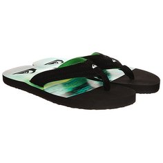 Вьетнамки Quiksilver Basis Black/Green