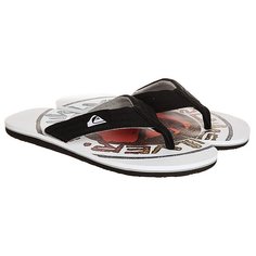 Вьетнамки Quiksilver Molokai Layback Black/White/Red