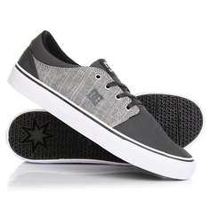 Кеды кроссовки низкие DC Trase Tx Se Charcoal Grey