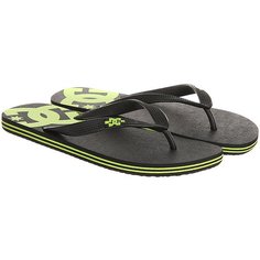 Вьетнамки DC Spray Black/Lime