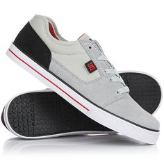 Кеды кроссовки низкие детские DC Tonik Grey/Black/Red