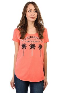 Футболка женская Roxy Tulipthirdpalm Georgia Peach
