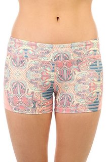 Шорты классические женские Roxy Imanee Printed Heritage Heather Pla