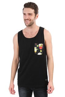 Футболка DC Griffin Jet Tan Black Cocktail Print