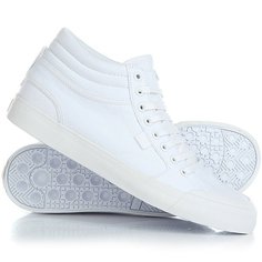Кеды кроссовки высокие DC Evansmith Hi Tx White