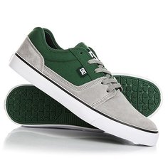 Кеды кроссовки низкие DC Tonik Grey/Green