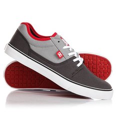 Кеды кроссовки низкие DC Tonik Tx Grey/Red