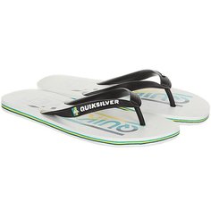 Вьетнамки Quiksilver Molokai Wordmar Black/White/Blue