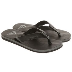 Вьетнамки Quiksilver Molokai Nubuck Solid Black