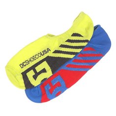 Носки низкие DC 2pk Sneakers Sole Socks Neon