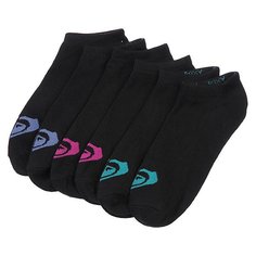 Носки низкие женские Roxy 3pk Basic W/Logo Lc Black