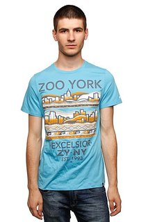 Футболка Zoo York Azeteca Blue Jay