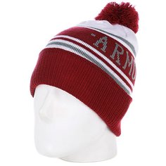 Шапка с помпоном Armour Limited Beanie Red