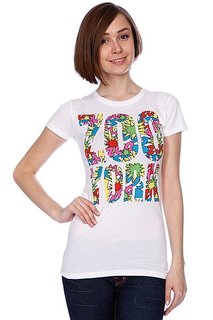 Футболка женская Zoo York Wham Tee White