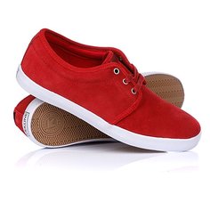 Кеды кроссовки низкие Dekline River Red/White