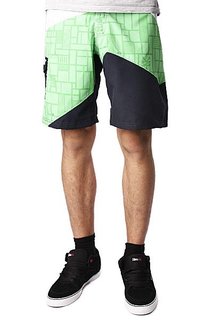 Пляжные мужские шорты Zoo York Geo Boardshorts Verde