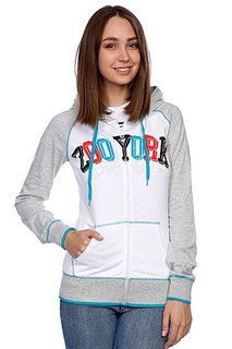 Толстовка женская Zoo York Brooklin Basic Hoodie White