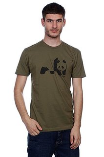 Футболка Enjoi Easy Print Panda Premium Army