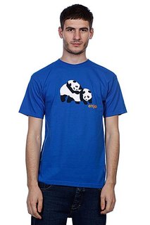 Футболка Enjoi Piggyback Pandas Royal Blue