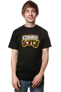 Футболка Flip Extremly Sorry Cut Out Black