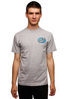 Футболка Santa Cruz Bone Hand Athletic Heather