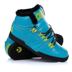 Кеды кроссовки утепленные Osiris Nyc 83 Shr Teal/Lime/Black