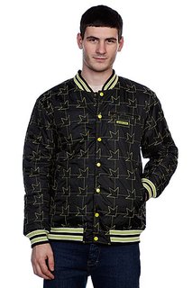 Куртка бомбер Dekline Team Jacket Black/Green