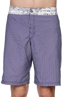 Пляжные мужские шорты Zoo York Sketchy City Reversible White/Navy