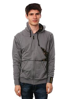 Толстовка Dekline Icon Thorns Zip Grey/Black/Gold