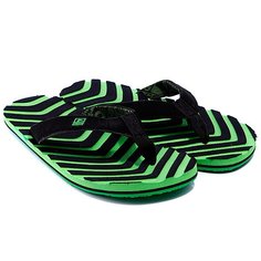Шлепанцы Globe Arrow Black/Moto Green