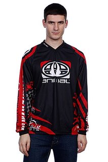 Лонгслив Animal Team Rider Jersey Black/Red